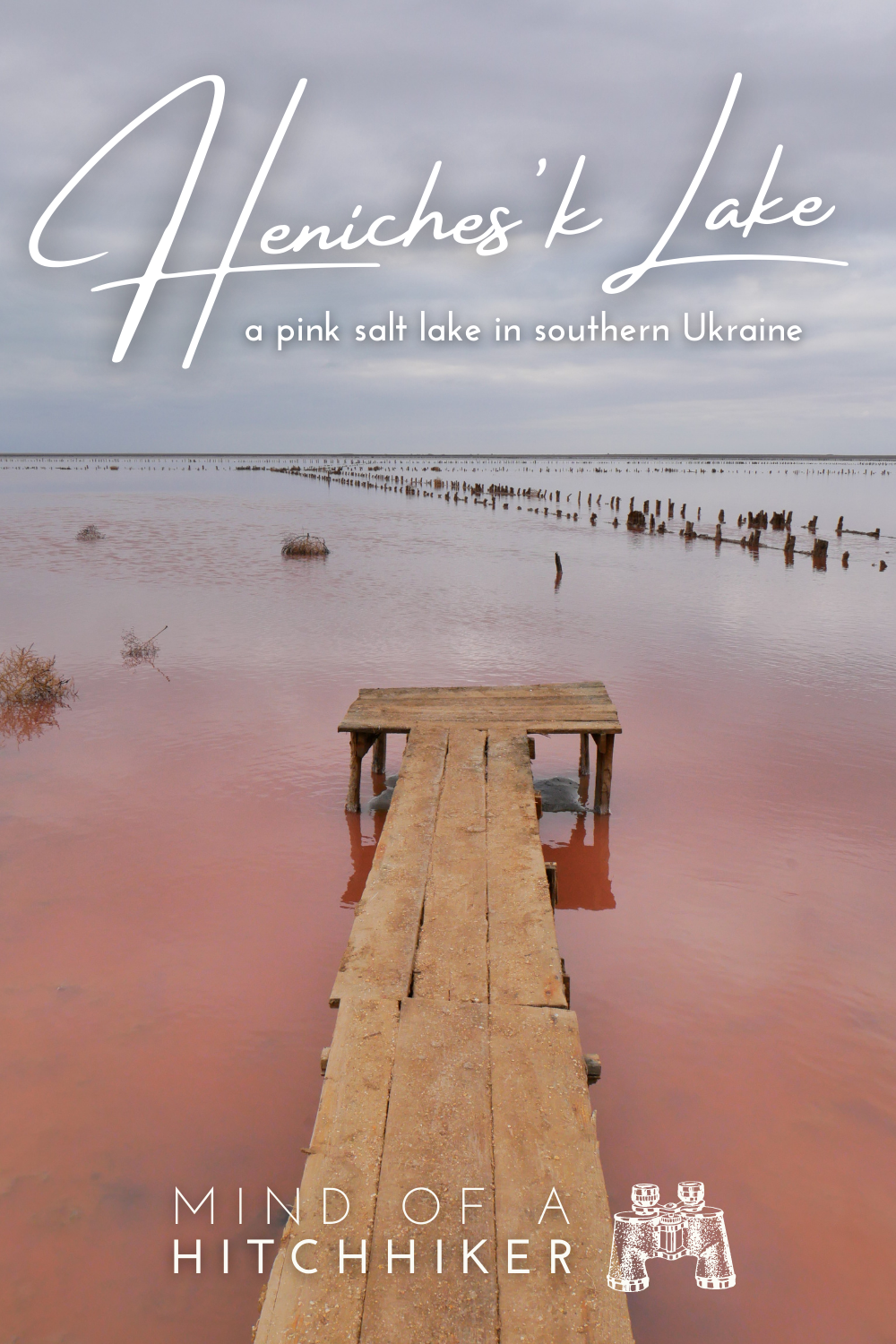 heniches'k lake pink lake kherson oblast southern ukraine day trip how to get there