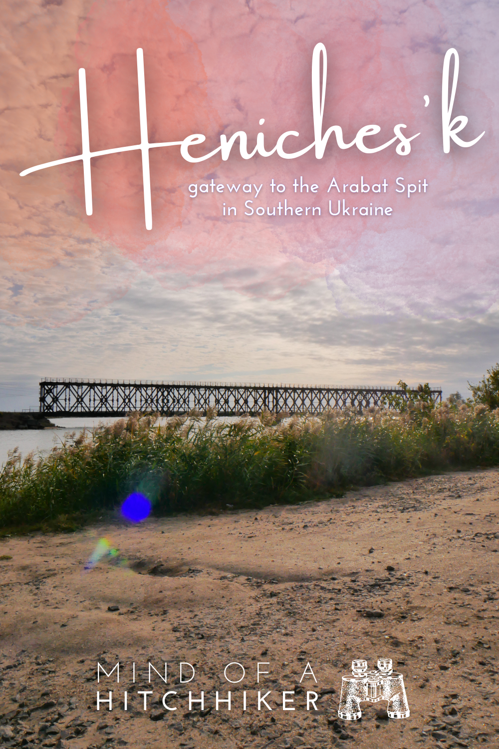 heniches'k train bridge southern ukraine kherson oblast
