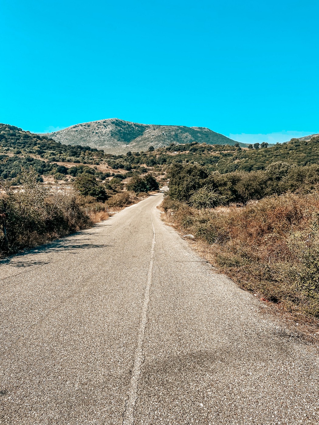 Hiking towards Agrampela Aetolia-Acarnania Greece