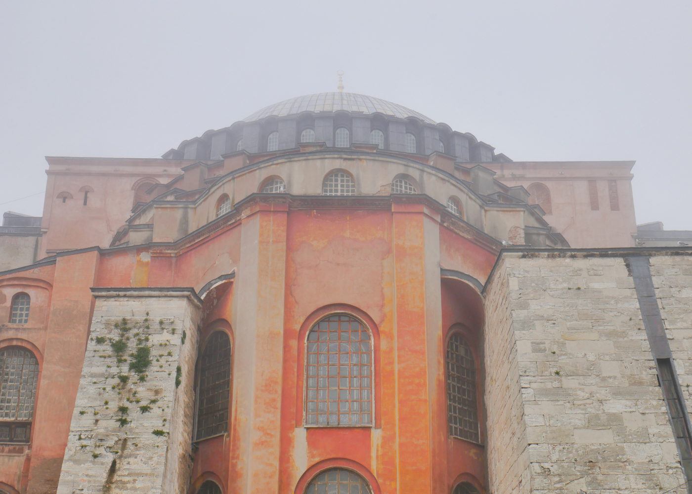 Ayasofya 2021 visit Istanbul foggy day