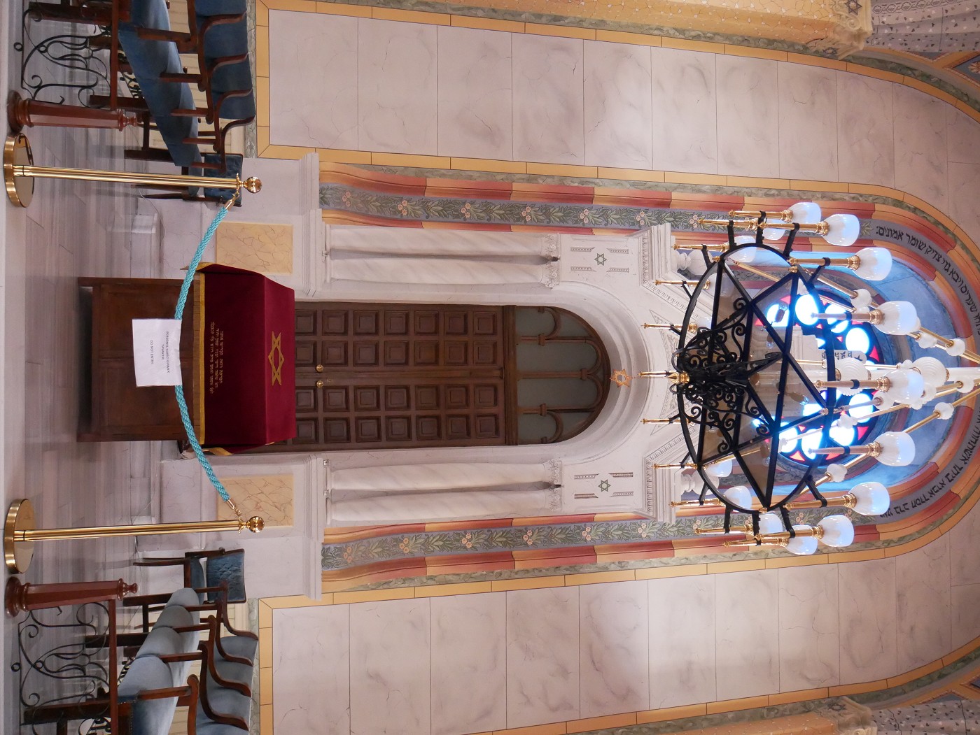 interior Great Synagogue of Edirne Torah Ark