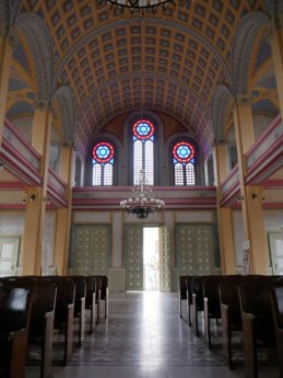 interior synagogue Edirne open for visits of non-Jews