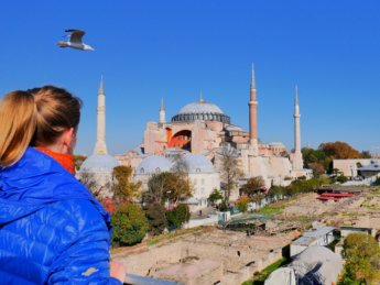 Ayasofya Mosque Visit in 2021: from Museum to Mosque—Foggy vs Sunny Day