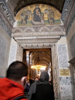 3 christian icon entrance hagia sophia church byzantine era ayasofya