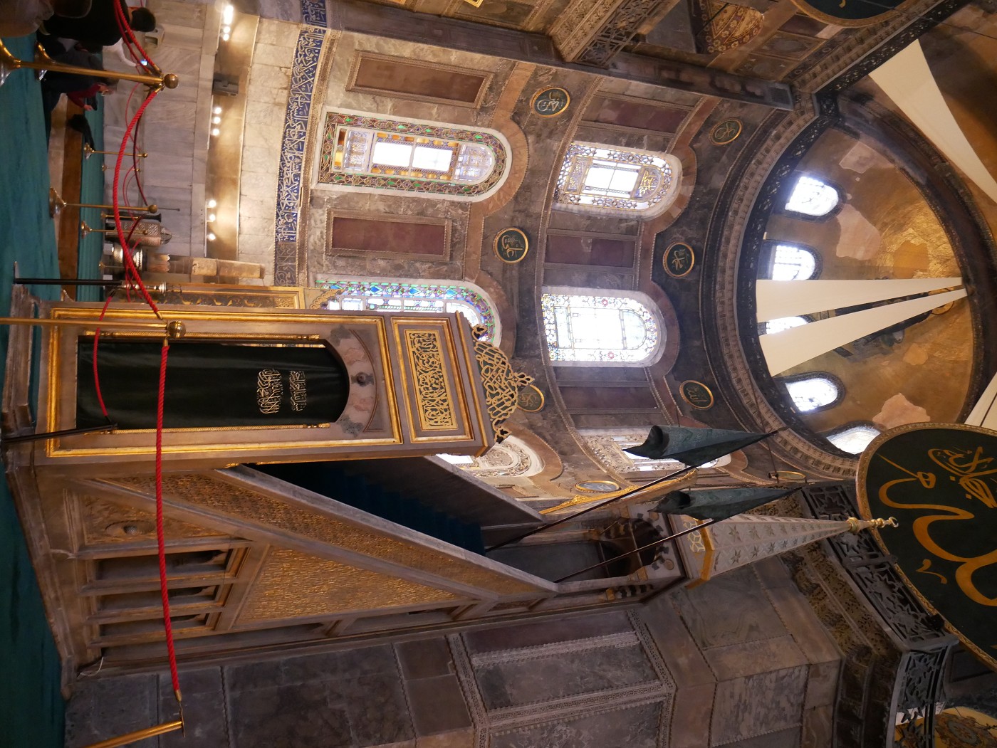 7 covered christ icon mihrab ayasofya mosque hagia sophia shirk minbar 2021 mosqueification