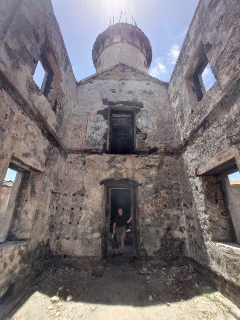 urban exploring Mauritius abandoned lighthouse uninhabited island