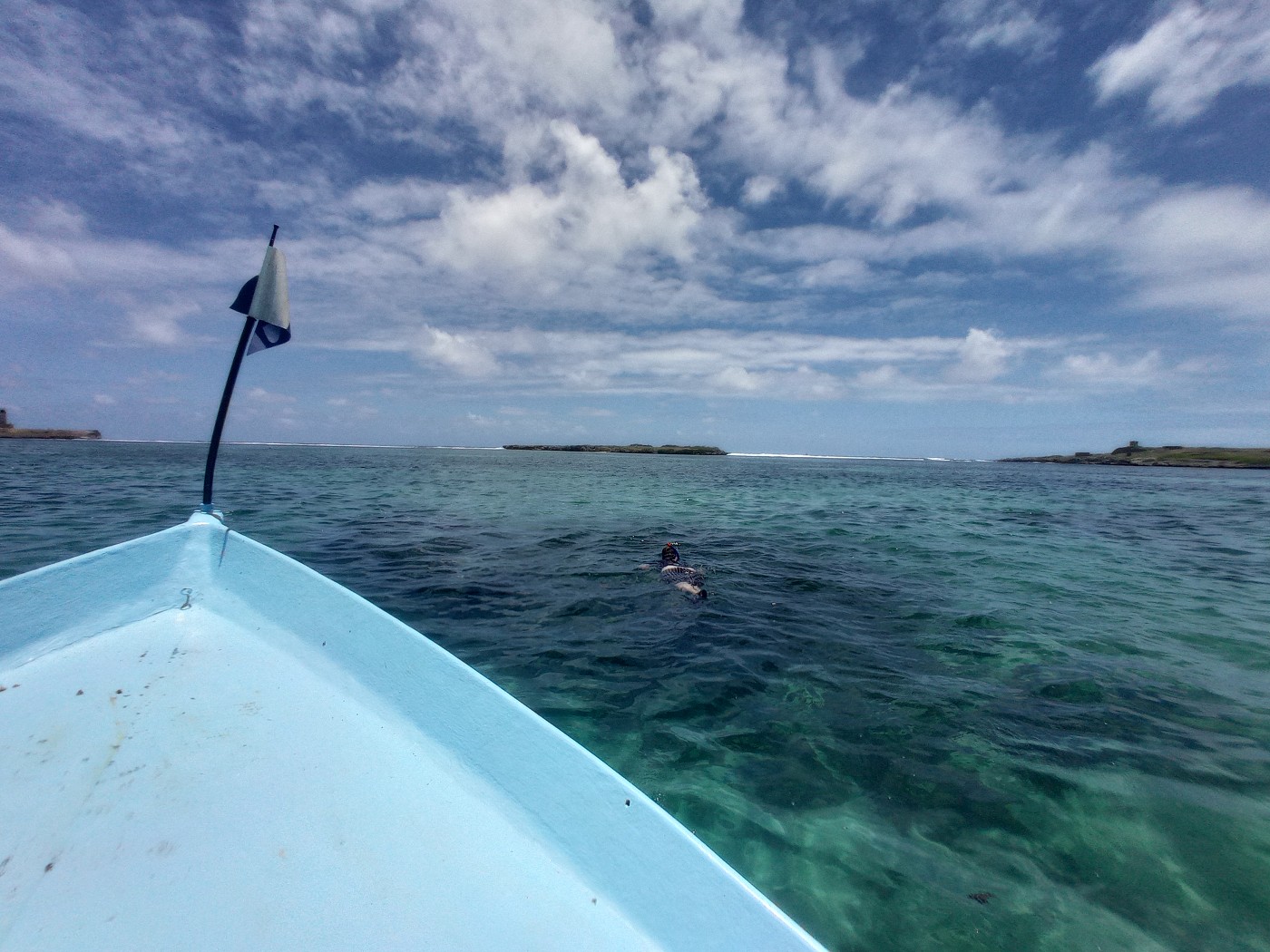 Jonas snorkeling Ile au Fouquets Ile Vacoas Ile de la Passe Ile au Phare