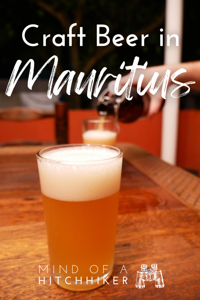Craft beer in Mauritius Africa