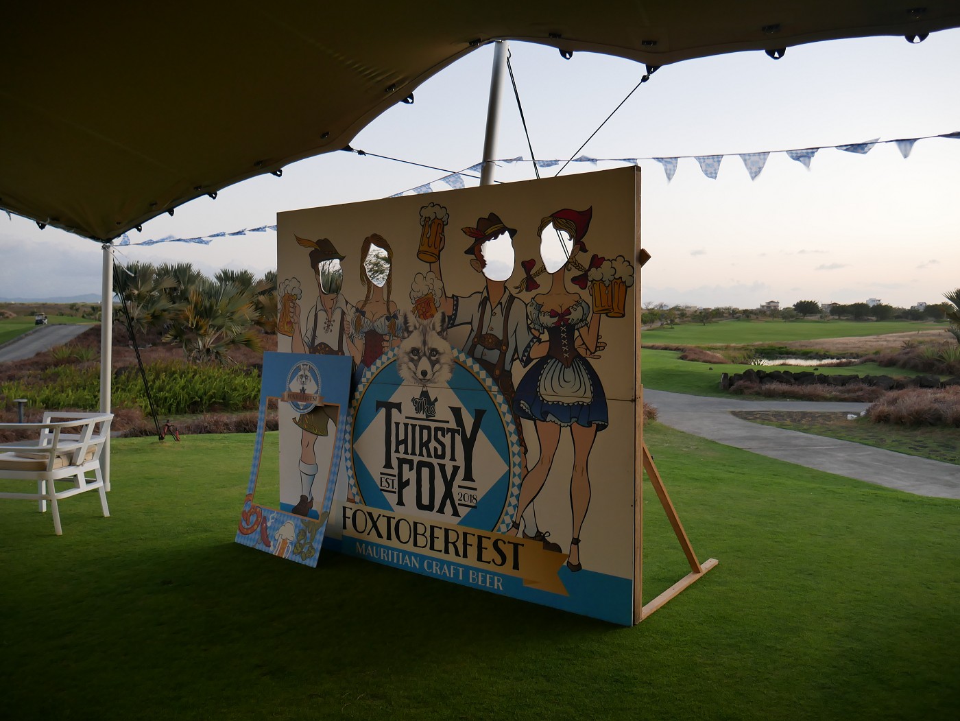 Foxtoberfest Mauritius le golf craft beer event the thirsty fox