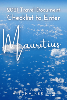 Mauritius entry pin 1