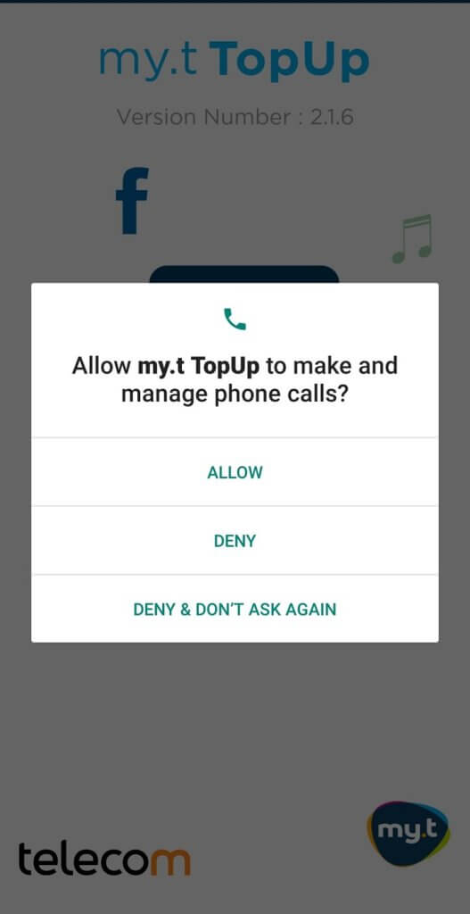 A2 my.t topup app is very basic and wants to make calls for you (2)