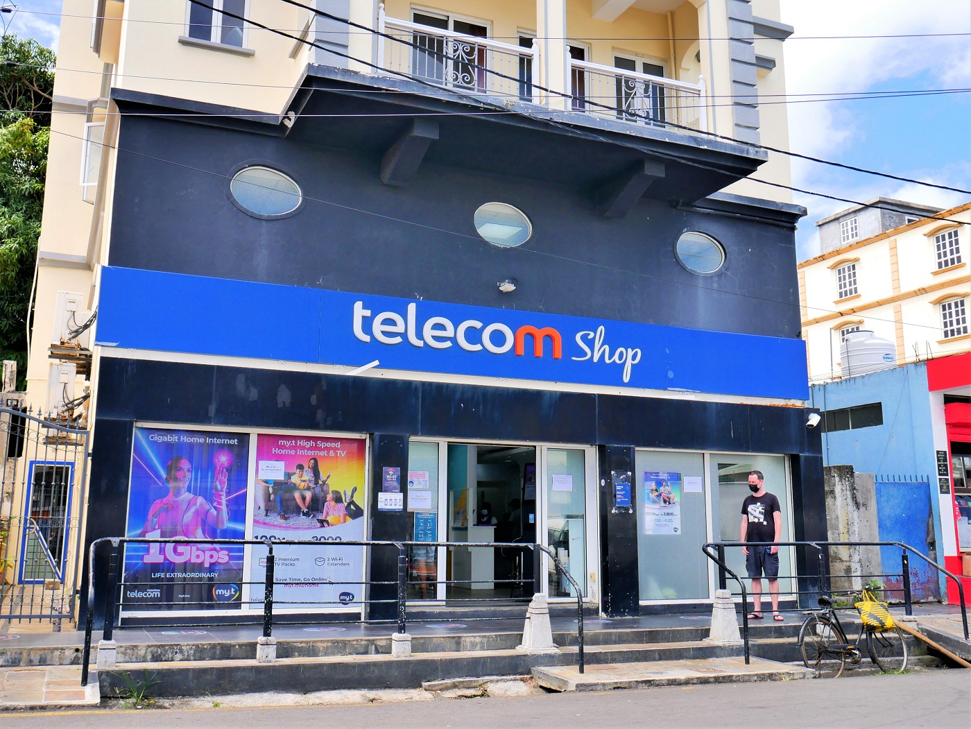 SIM card in Mauritius Telecom Shop in Mahébourg Grand Port