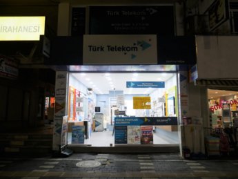 Türk telekom in Karasu evening