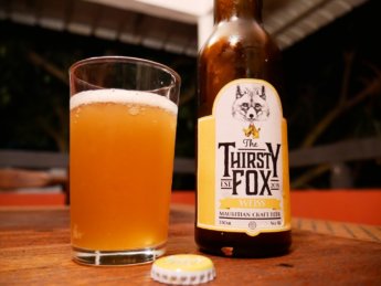 WEISS the thirsty fox craft beer in mauritius