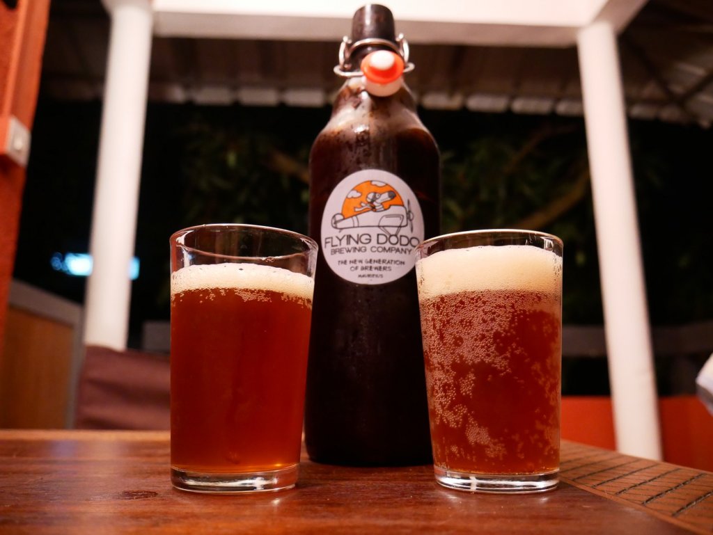 nation'ale amber ale the flying dodo craft beer in Mauritius