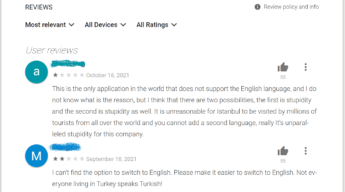 turkcell app terrible reviews