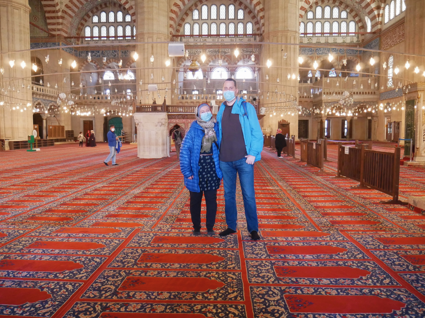 visiting mosques in Edirne as non-Muslims