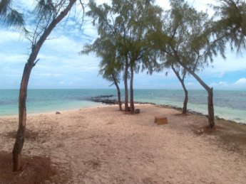 11 Island's toe resort area Mauritius Le Morne La Gaulette lagoon