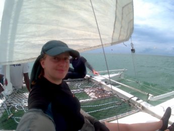 17 Iris Mind of a Hitchhiker sailing class Mauritius
