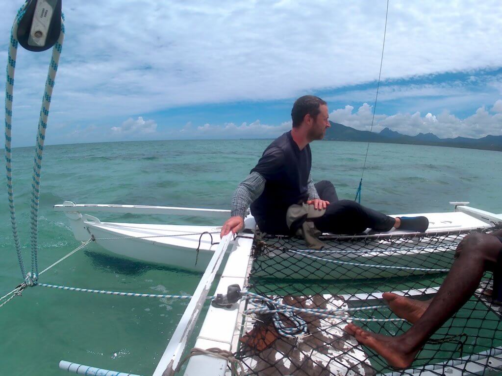 5 Sailing mauritius La Gaulette lagoon