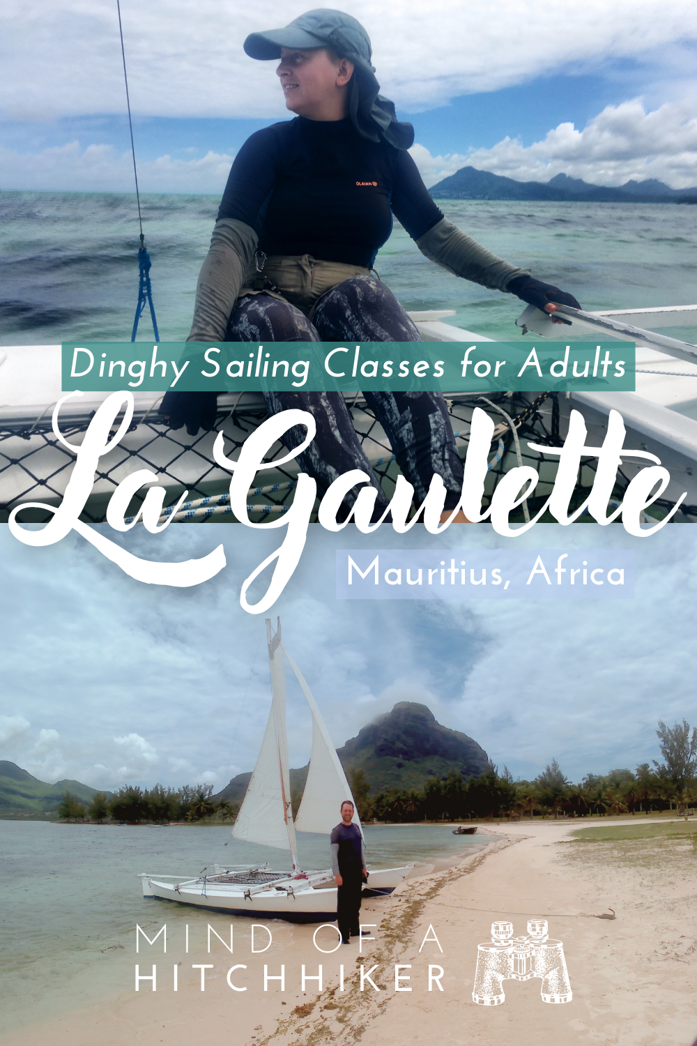 La Gaulette adult class sailing catamaran