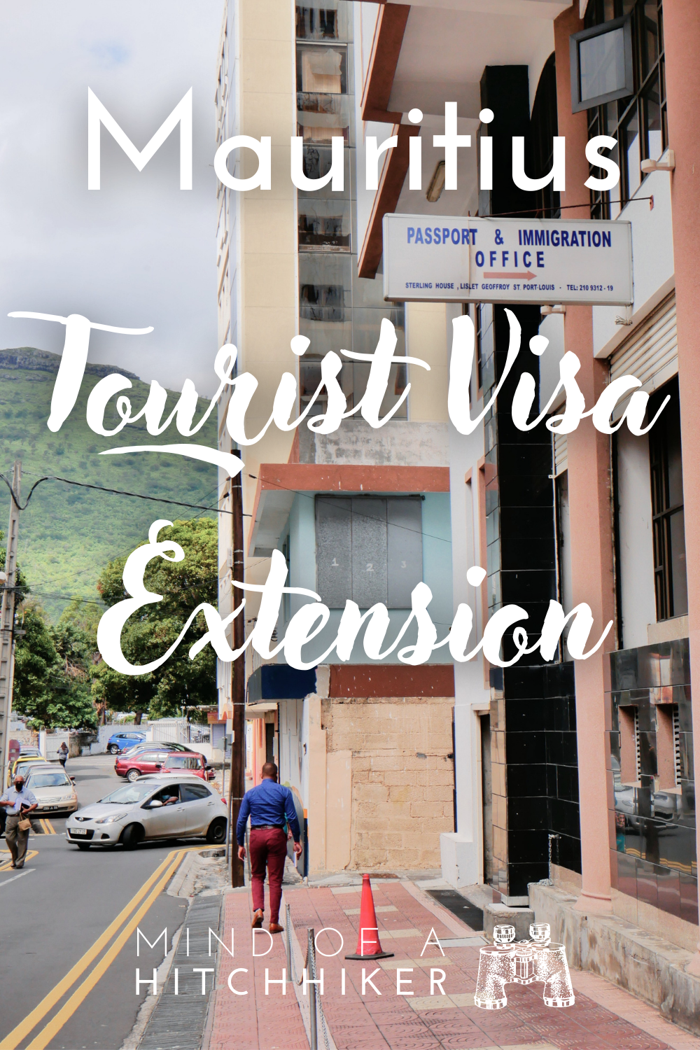 Passport and immigration office Mauritius tourist visa extension Port Louis