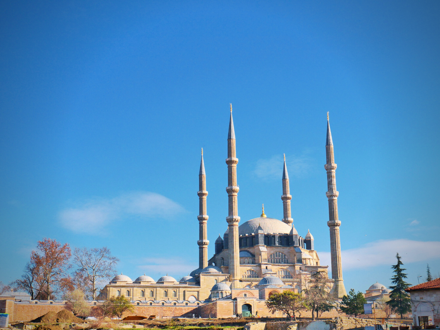 Old Mosque in Edirne  Turkish Archaeological News