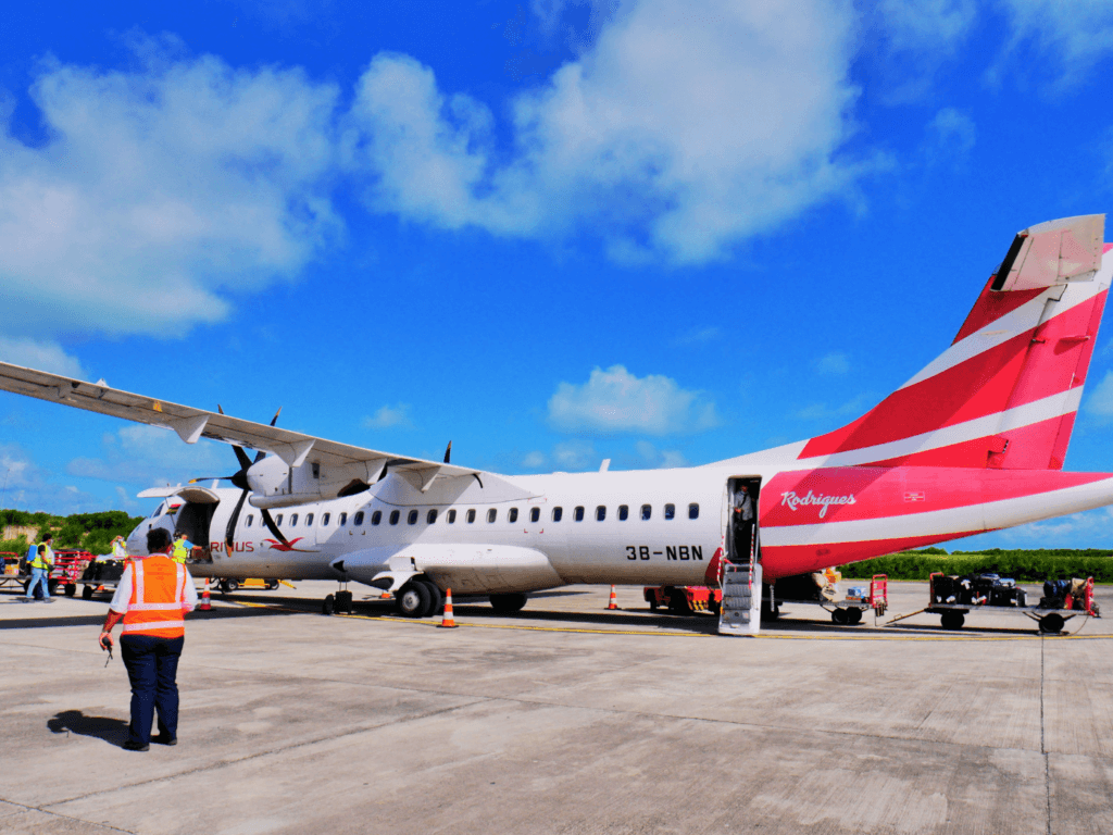 Arriving in Rodrigues by Plane from Mauritius • Mind of a Hitchhiker