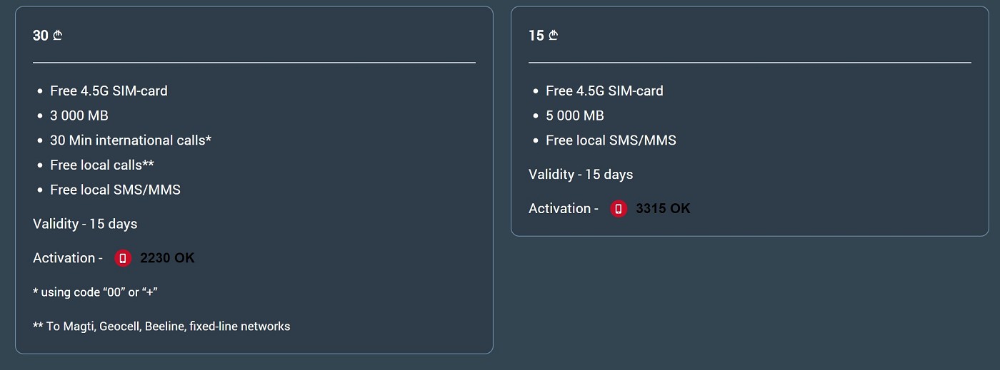 Magti tourist plans SIM card Tbilisi Airport Batumi Kutaisi