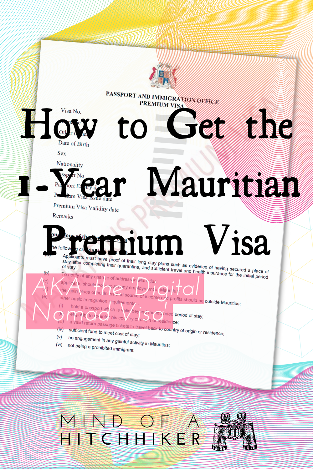 mauritius premium travel visa