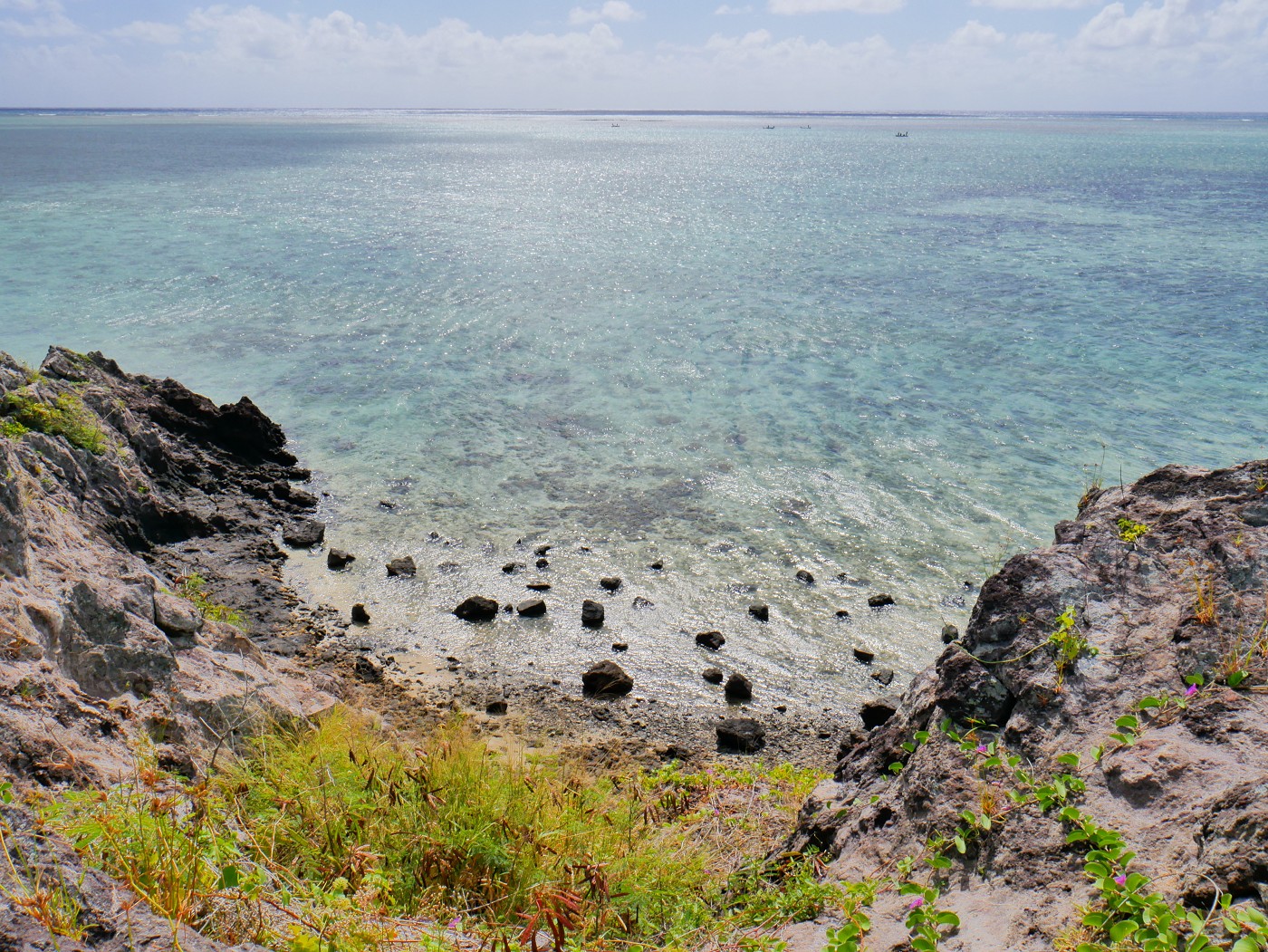 stony beach Île aux Fous