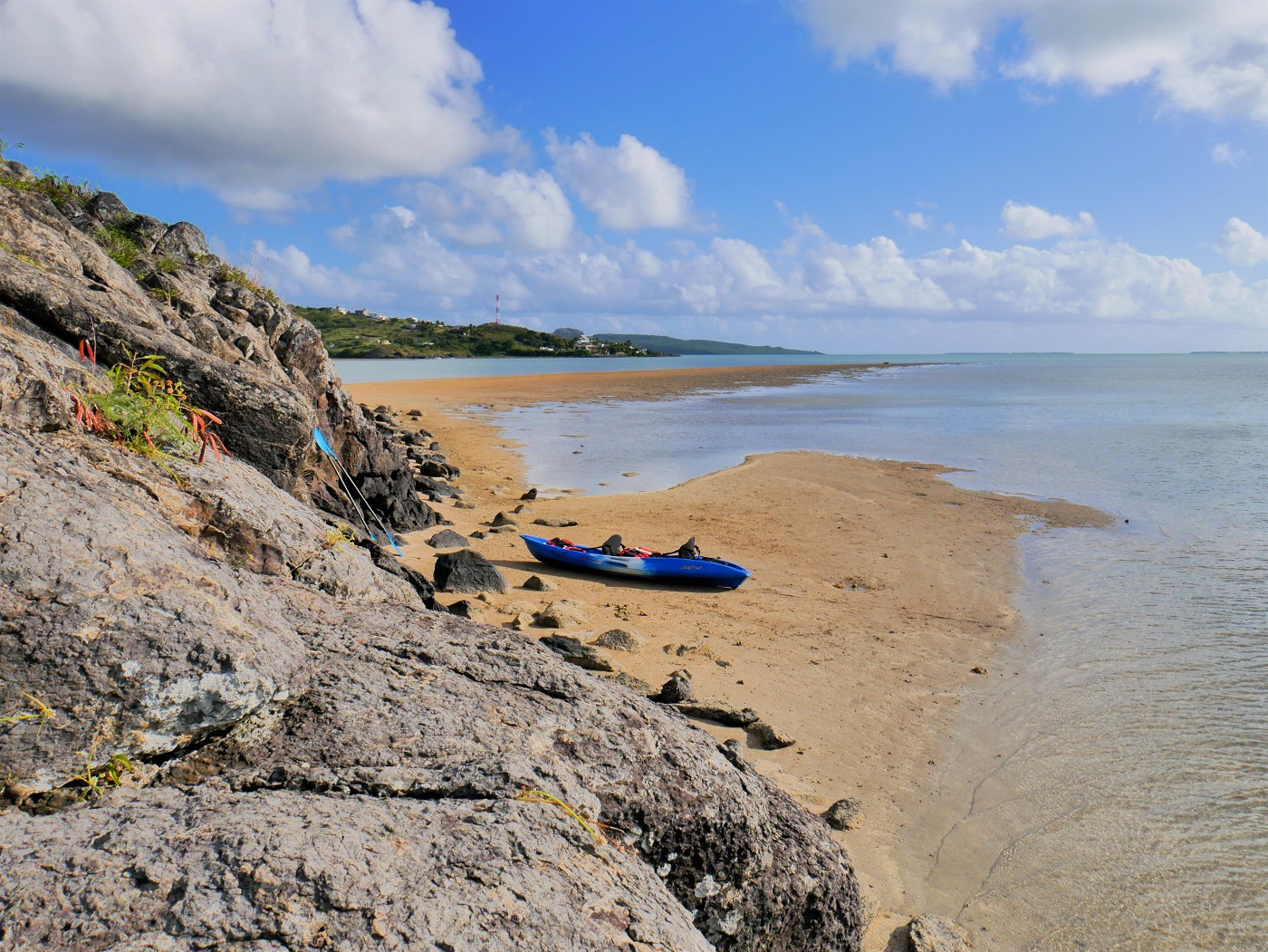 Île aux Diamant kayak rental trip Rodrigues Mauritius