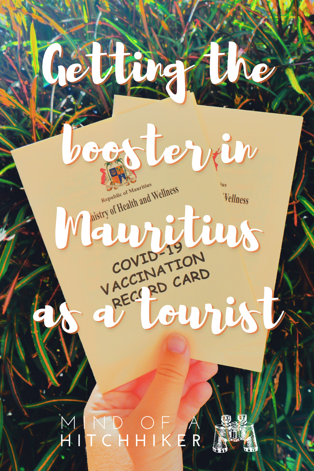 5 yellow book proof of vaccination Mauritius