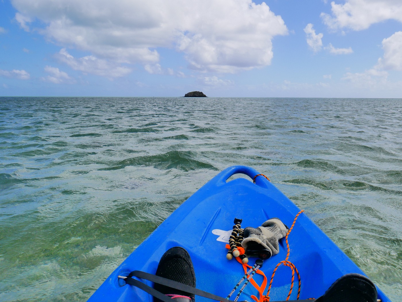 kayaking Île aux Fous islet Rodrigues