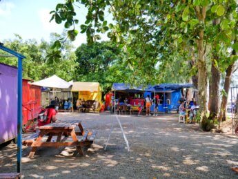 Food Court Port Mathurin nearby the central market Rodrigues