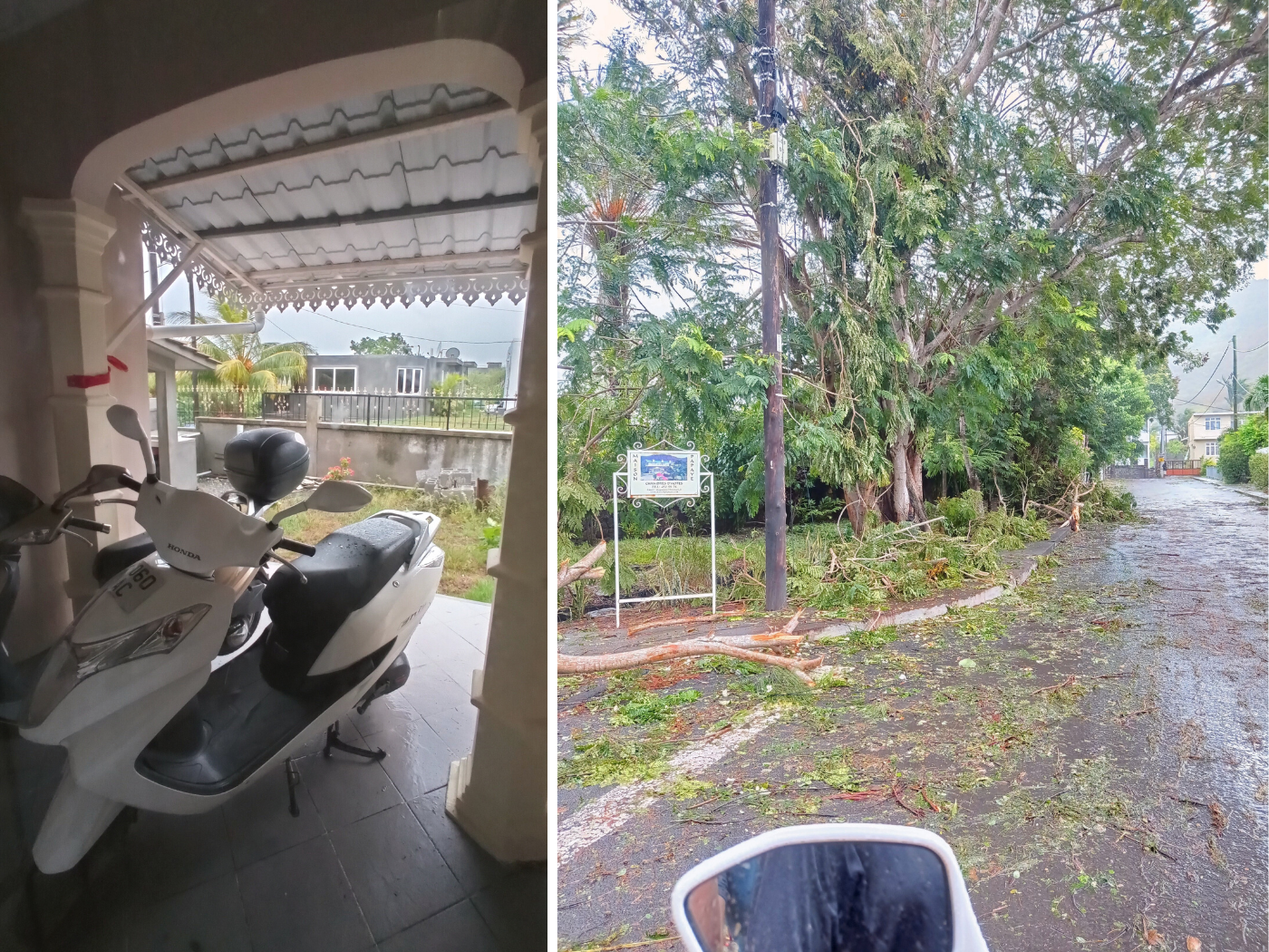 Cyclone season Mauritius