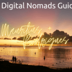 Digital nomads guides guide to Mauritius and Rodrigues island remote work Mont Choisy beach sunset