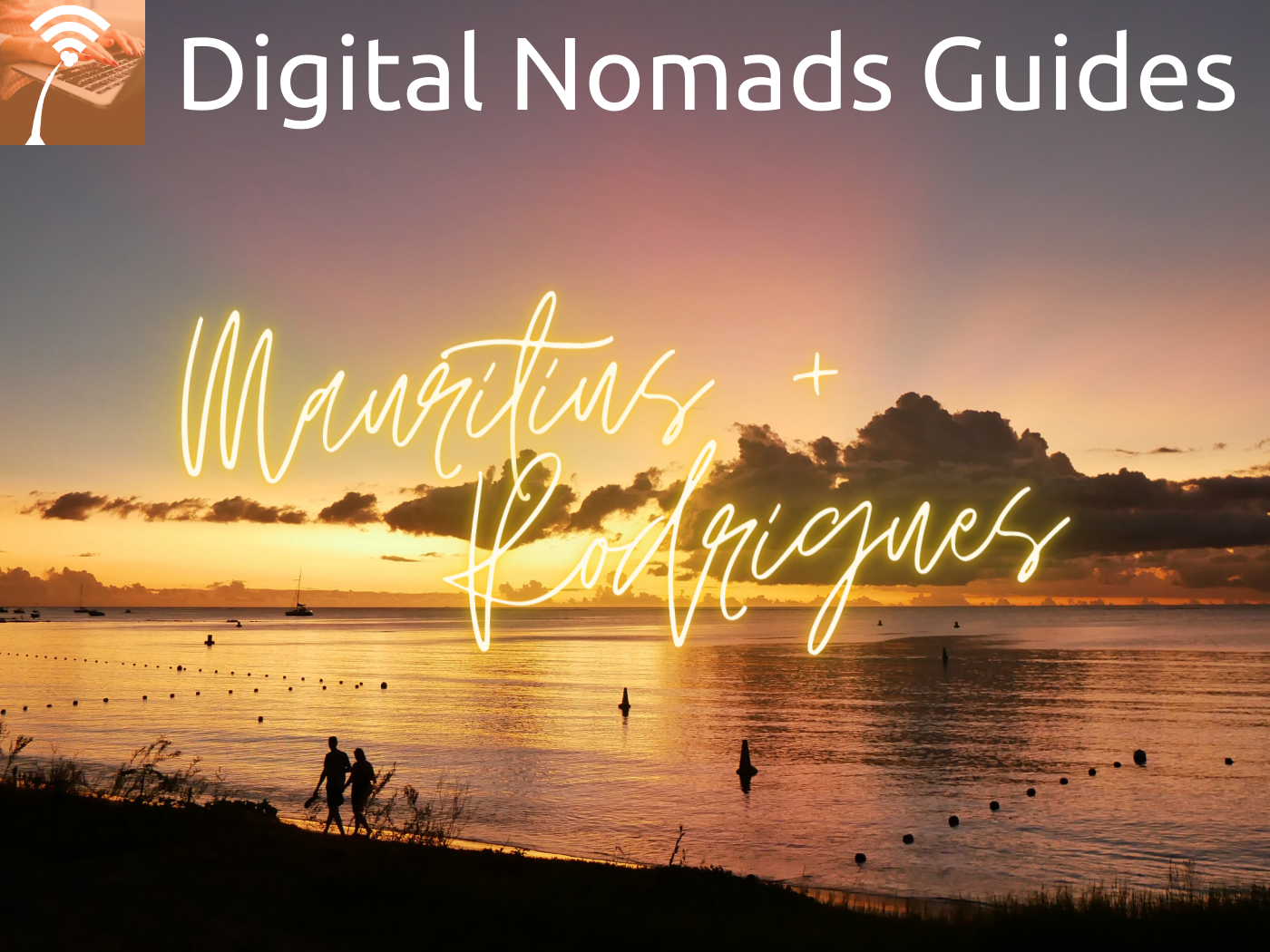Digital nomads guides guide to Mauritius and Rodrigues island remote work Mont Choisy beach sunset