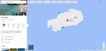 Google Maps Rodrigues horror no detail