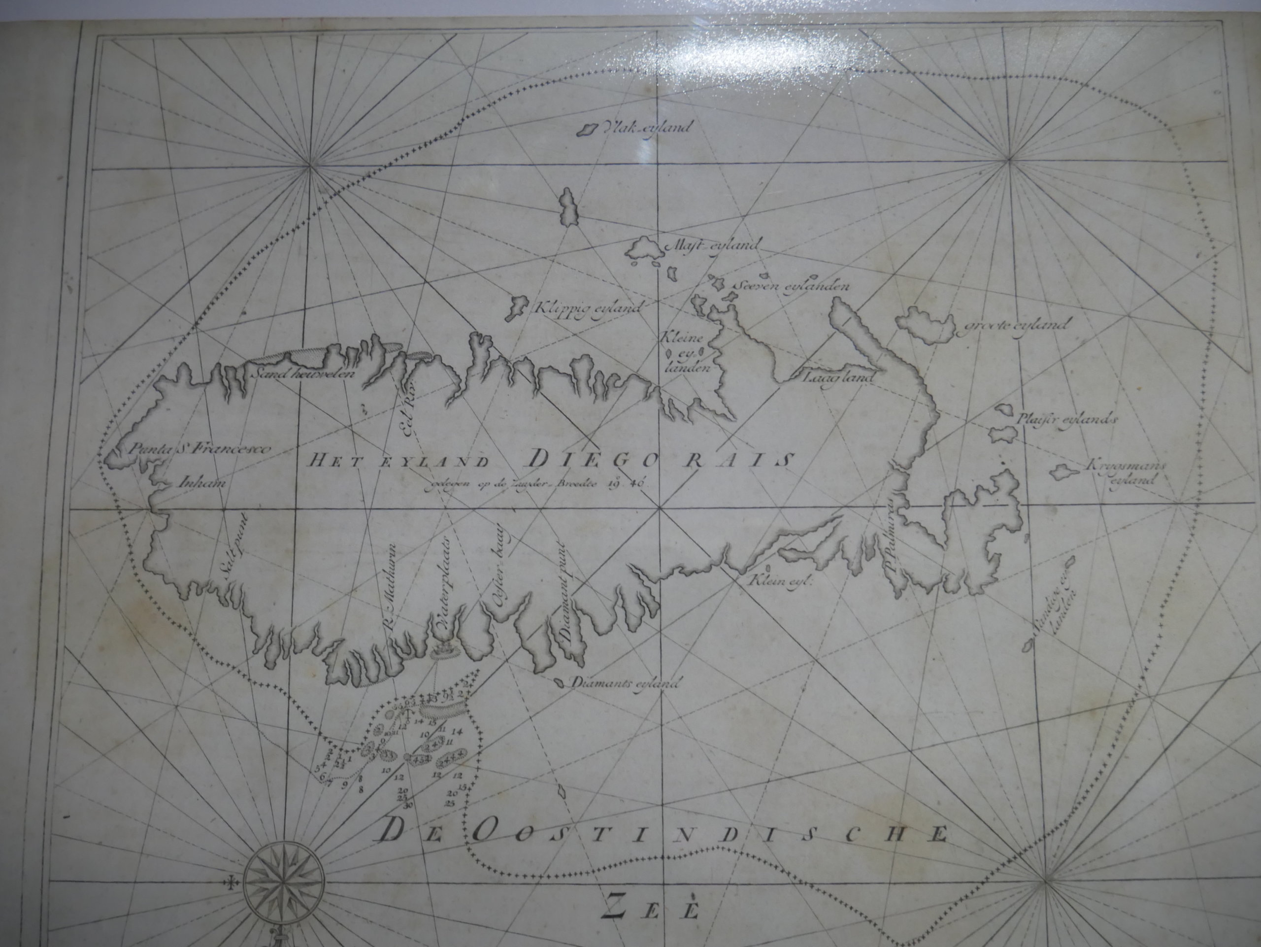 François Leguat Giant Tortoise and Cave Reserve upside down maps of Rodrigues