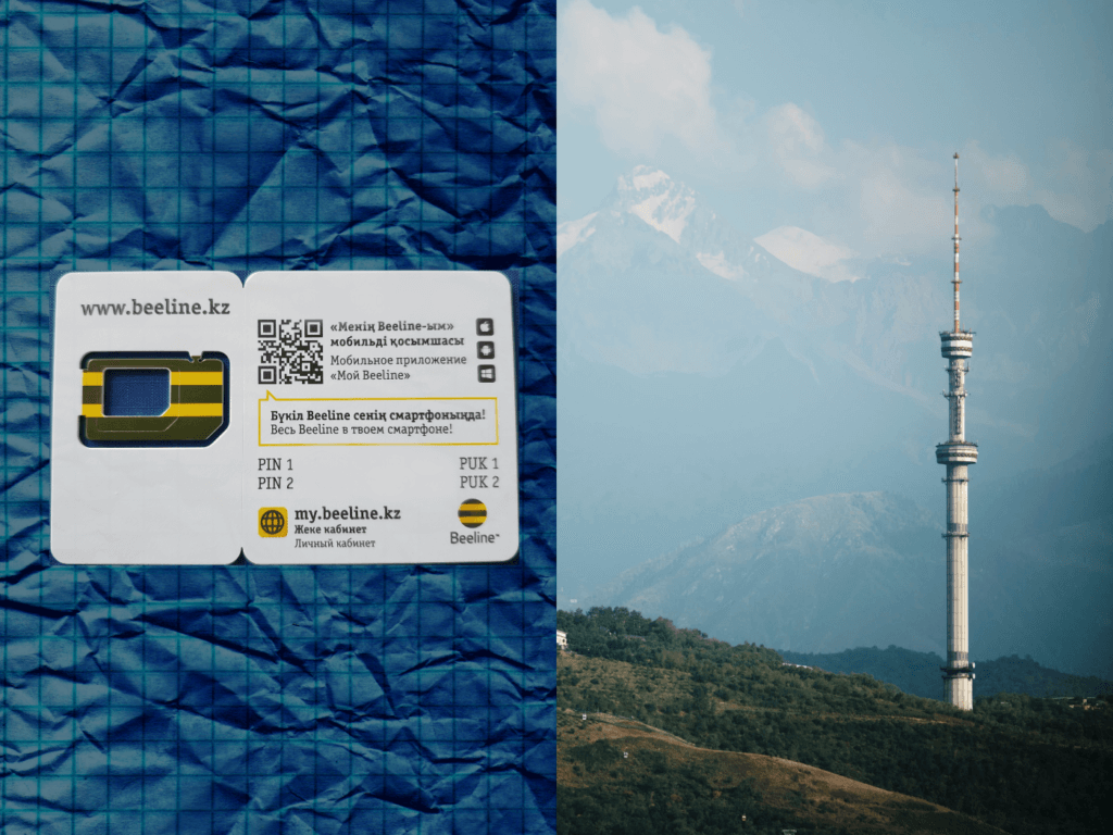 Which is the best SIM card in Qazaqstan Kazakhstan for travelers and digital nomads