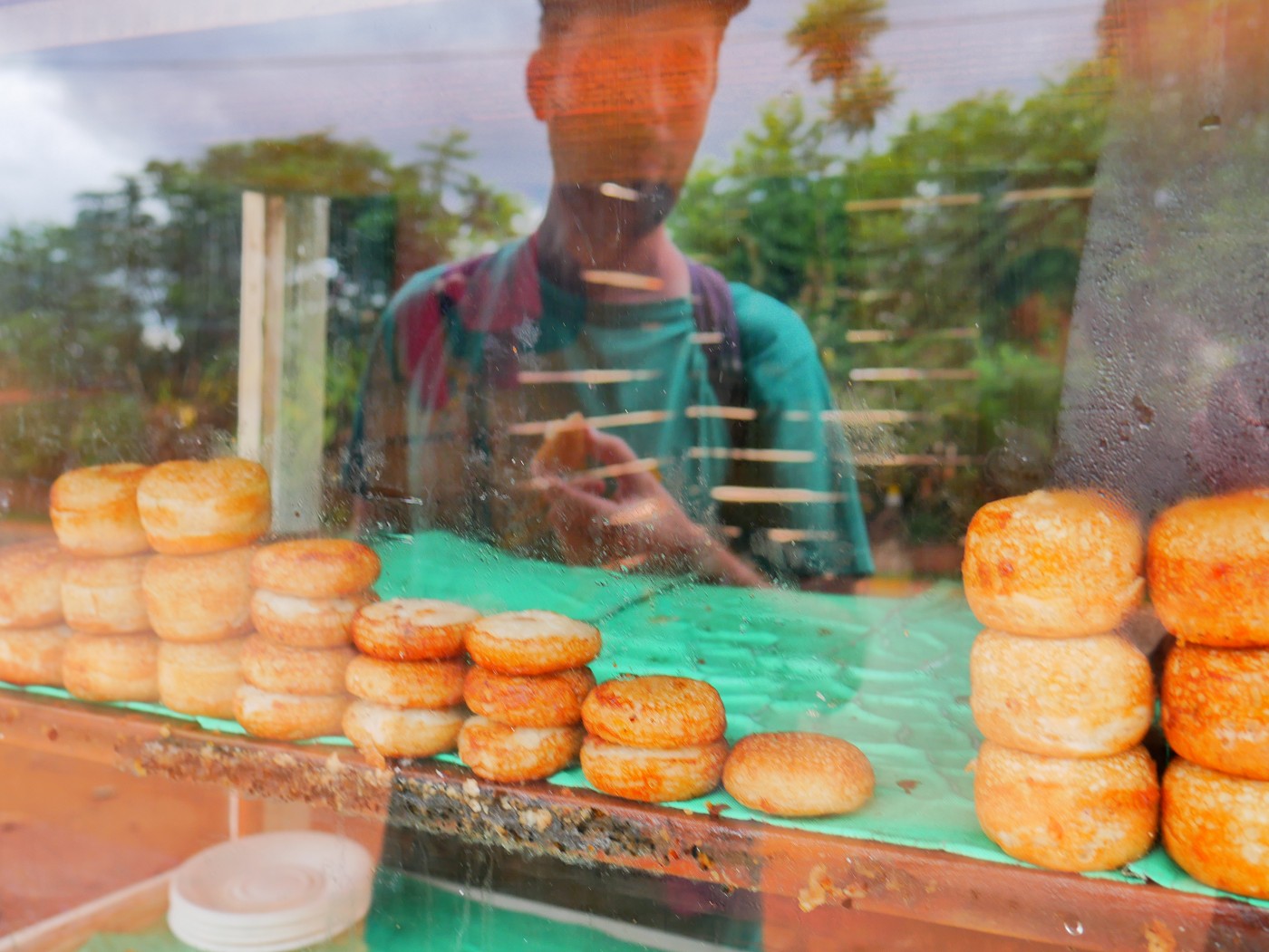 mofo grefy Malagasy snack rice poffertjes