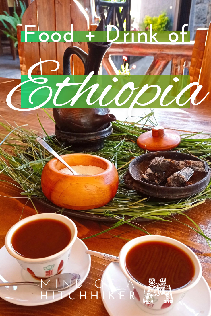 Ethiopian food and drink pin 1