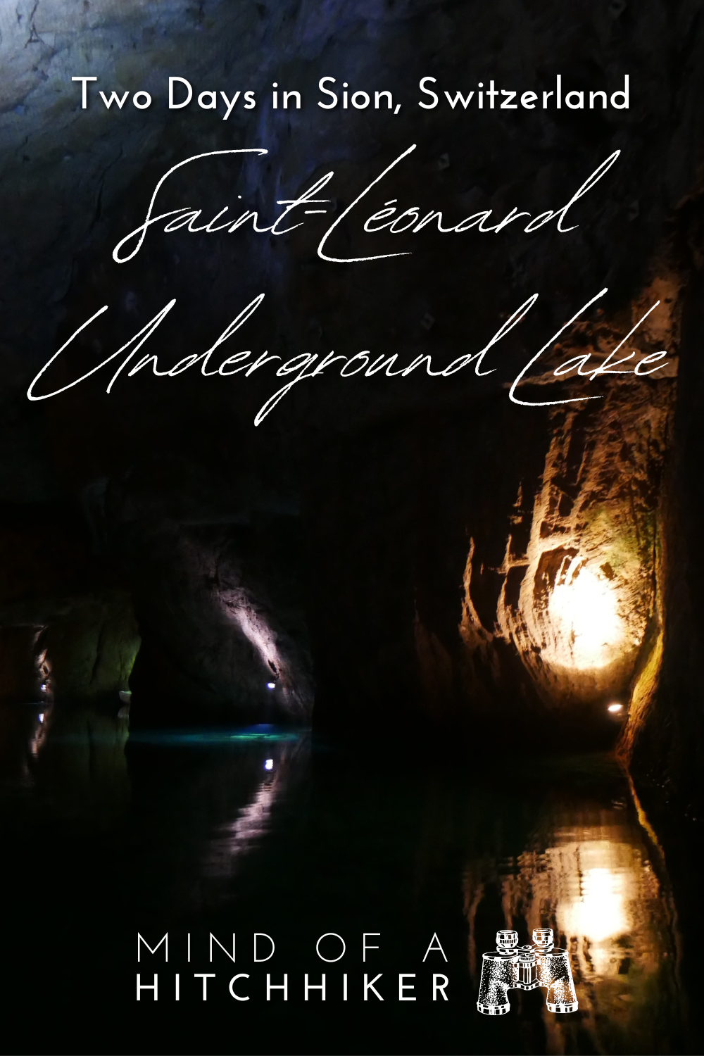 pins Sion Saint-Léonard underground lake