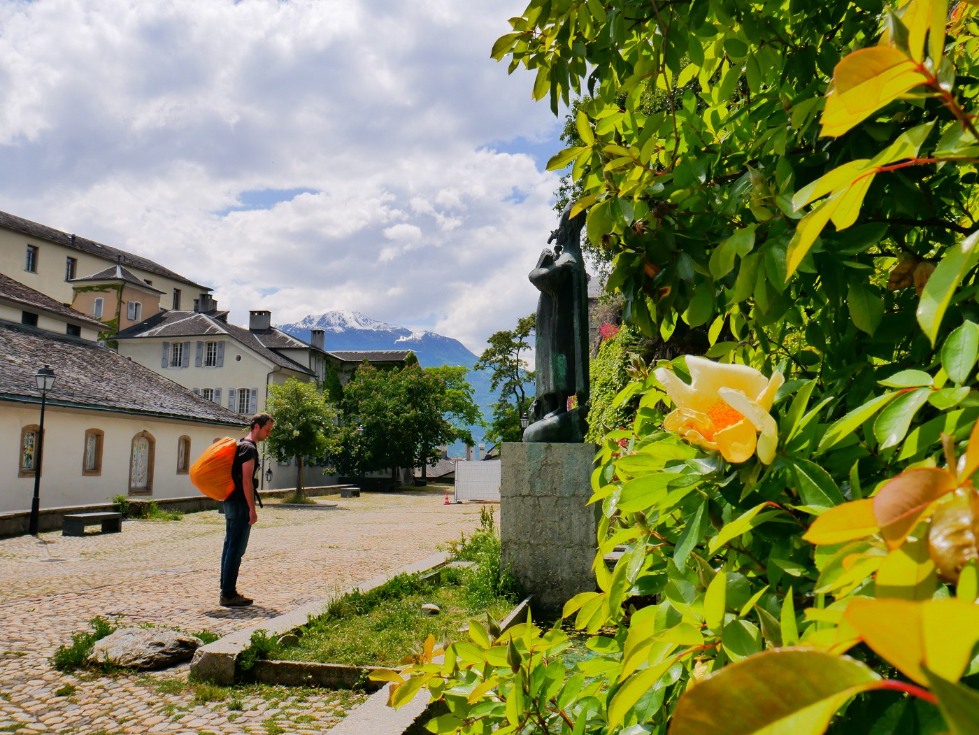 Saint Theodule statue Valais