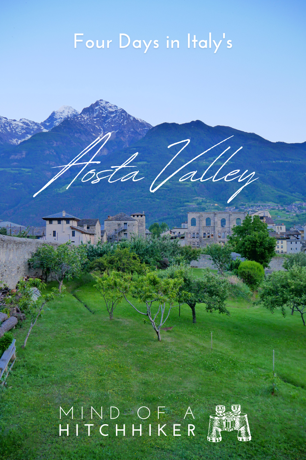 Aosta valley Italy