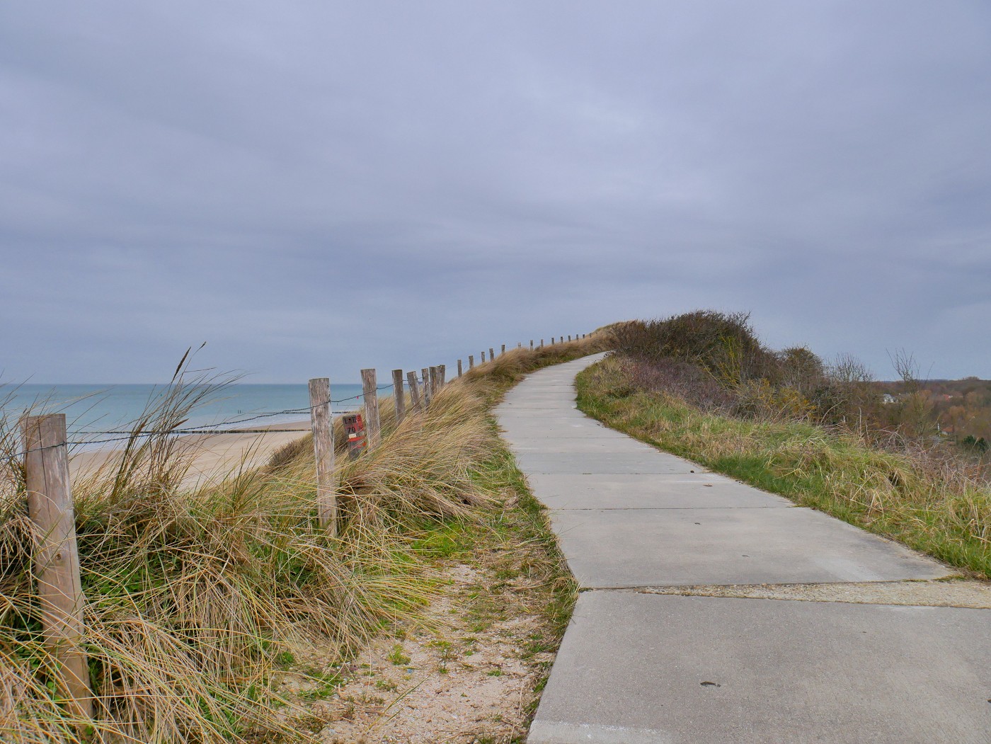 Walk + Work the Dutch Coastline Day 1 dune hiking path Zeeland