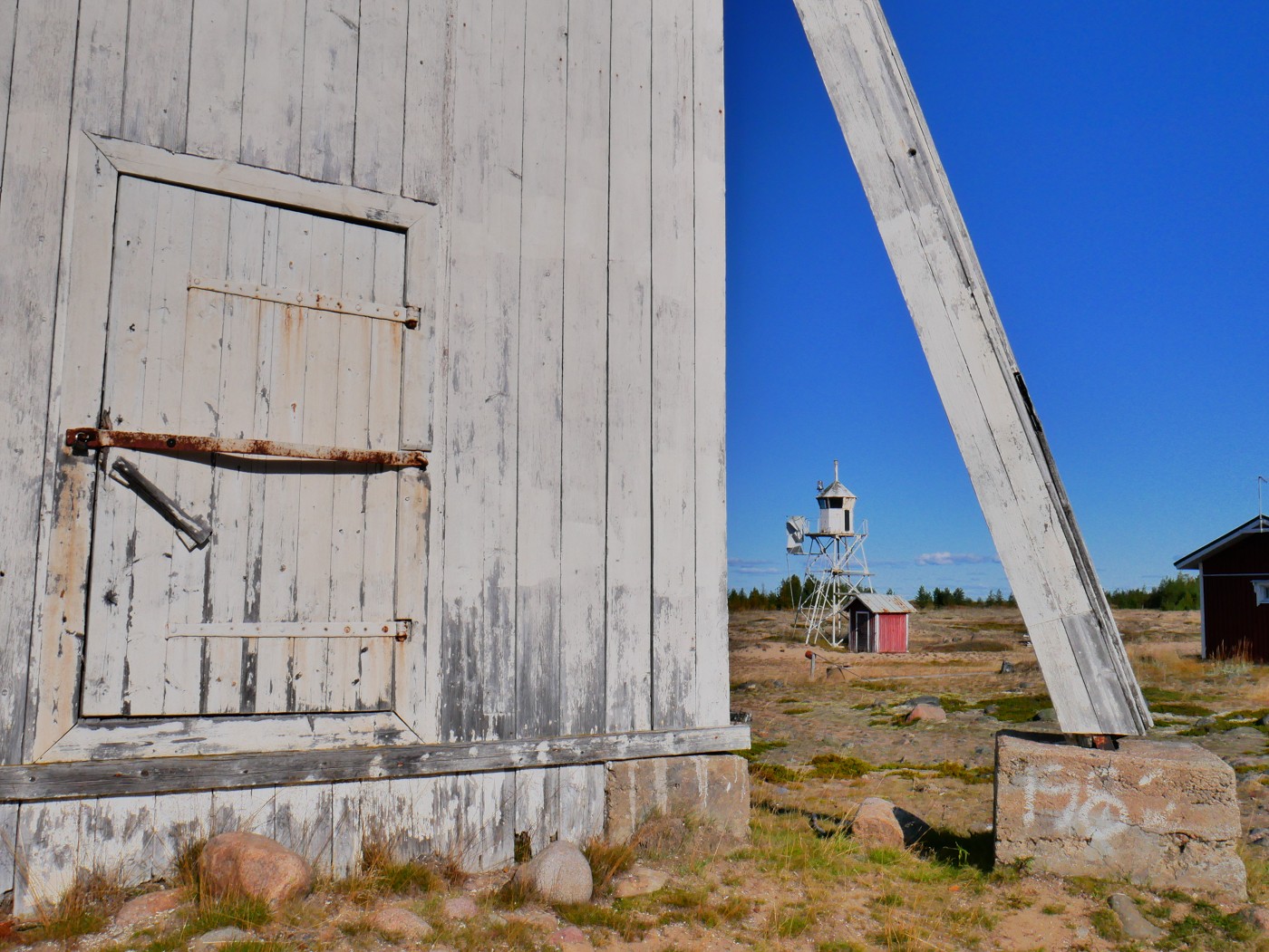 23 Keskiniemi beacon tower daymark Hailuoto Island light Finland Gulf of Bothnia