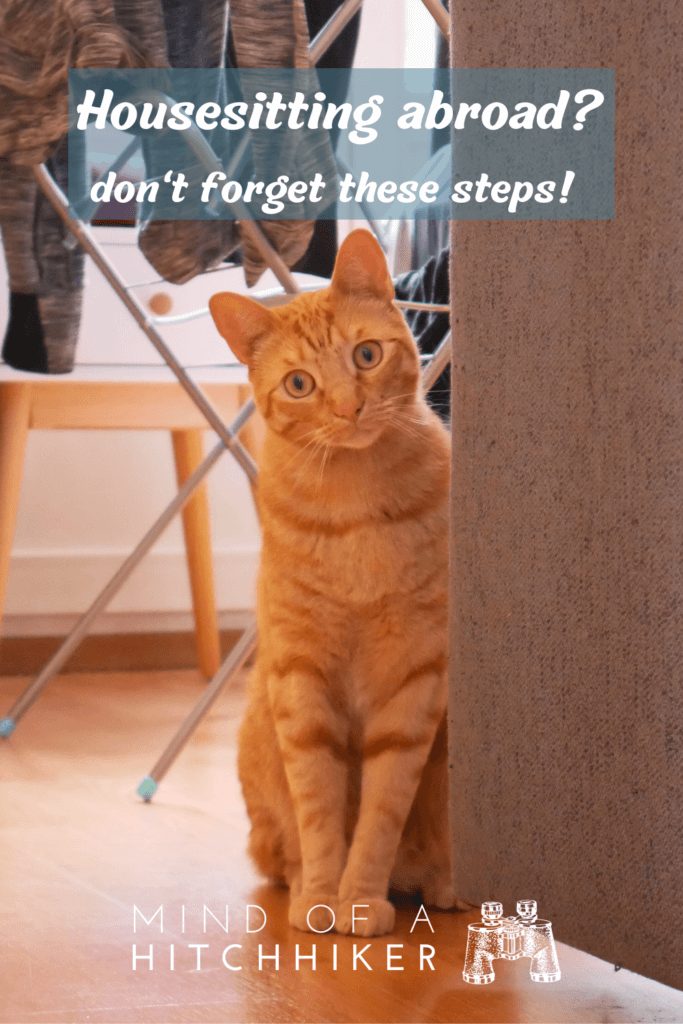 Housesitting Checklists Before, During, and After Catsitting • Mind of