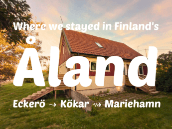 Accommodation in the Åland Islands: from Eckerö and Kökar to Mariehamn